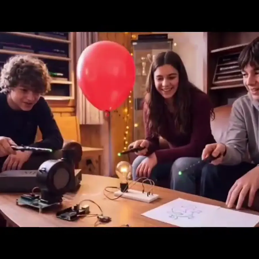 Dimostrazione scientifica con un palloncino